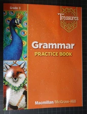 Treasures: Grammar Practice Book, Grade 3 Paperback by McGraw-Hill