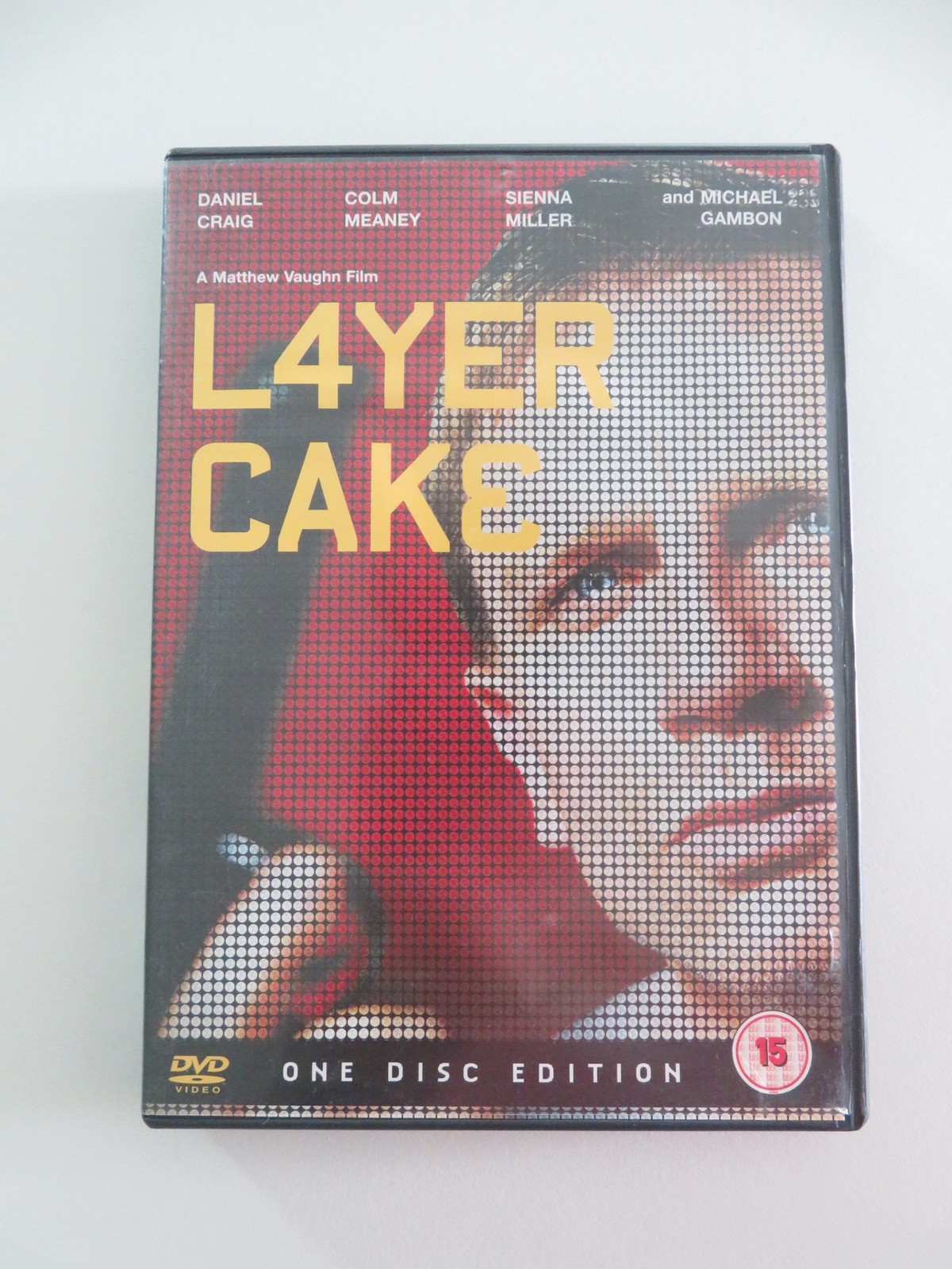 LAYER CAKE (DVD) DANIEL CRAIG SIENNA MILLER 2004 REGION 2