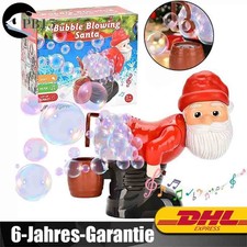 Bubble Fart Blower Lustige Weihnachtsmann Seifenblasenpistole Blasenblasmaschine