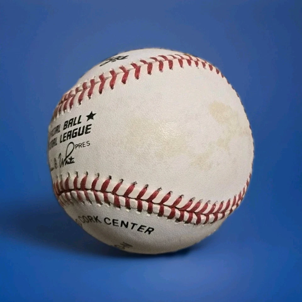 Rick Monday Autographed Baseball Los Angeles Dodgers WITH CASE Chicago Cubs MLB - Image 3 of 4