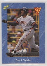 1991 Classic Update Blue Travel Edition Cecil Fielder #T41 2e7
