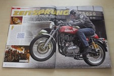 Motorrad News 11/2013 Royal Enfield Continental GT mit 29PS im Fahrbericht auf 4