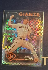 2024 Topps Chrome - Keaton Winn #208 X-Fractor (RC)