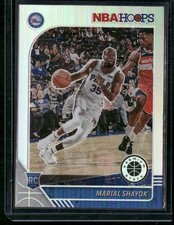 2019-20 Hoops Premium Stock #252 Marial Shayok Prizms Silver