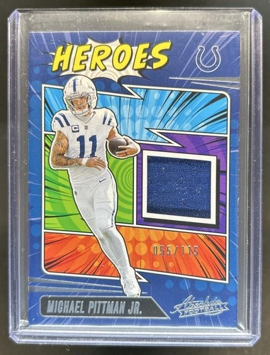 2025 Panini Absolute Michael Pittman Jr. Base (RAW)