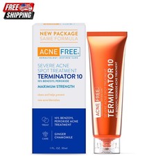 Hypoallergenic Spot Treatment for Acne - Terminator 10, with Chamomile Soothing
