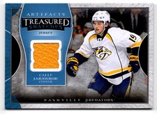 2015-16 Upper Deck Artifacts Treasured Swatches Blue (C) Calle Jarnkrok Jersey