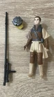 Vintage Star Wars 1983 Princess Leia Boushh, HK COO Complete Staff & Helmet