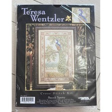 Teresa Wentzler Pavo Real Tapiz Punto de Cruz Kit Sellado Ocio Artes De Colección