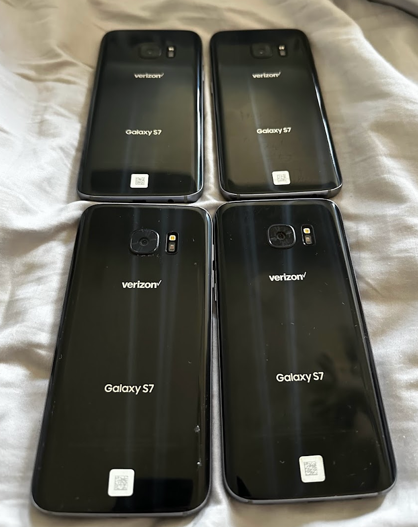 Lot of (4) four Samsung Galaxy S7 SMG930V Network Unlocked Phones eBay