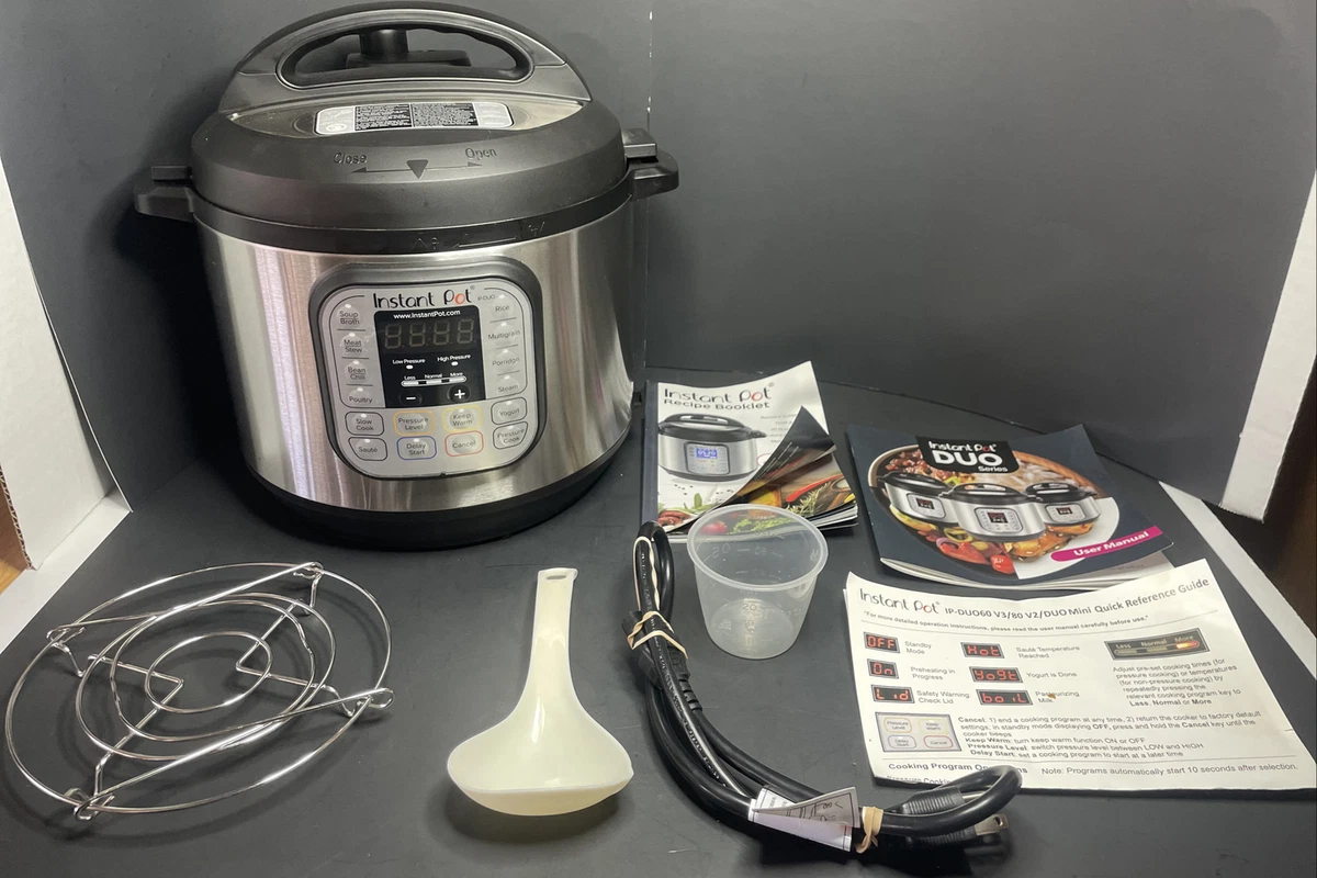  Instant Pot Duo 7-in-1 Mini Electric Pressure Cooker