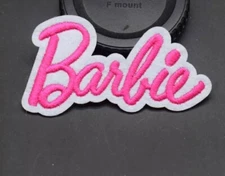 Barbie Embroidered Iron on Patch