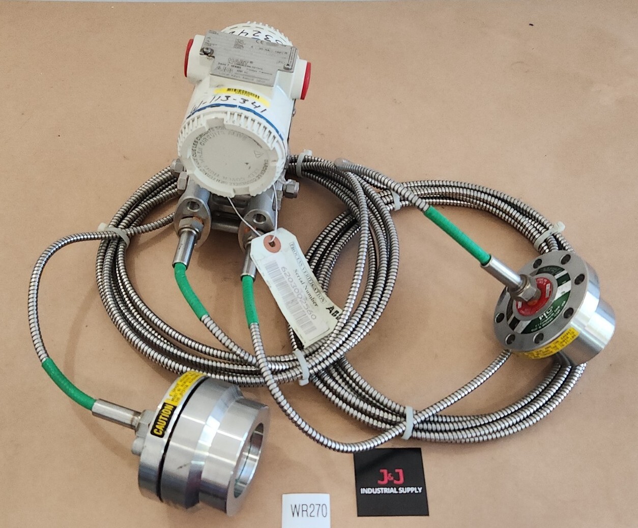*NEW* ABB 264DSMSSB2A1V2E6B1N2 Pressure Transmitter 3045Psi 10.5-42Vdc +Warranty