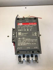 ABB A145-30 Motor Contactor Pulled from working environment See description