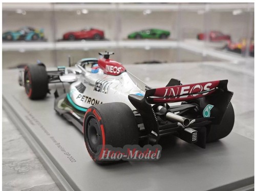 Spark 1:18 Benz AMG AMG W13 2022 F1 Alloy Model Car diecast birthday Gifts Gray - Picture 14 of 18