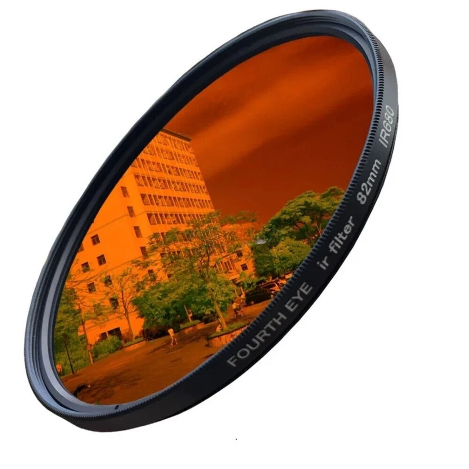 Camera Lens IR Filter 37-82mm IR680 IR720 IR760 850 950 Infra-red 590-950nm - Image 3 of 4