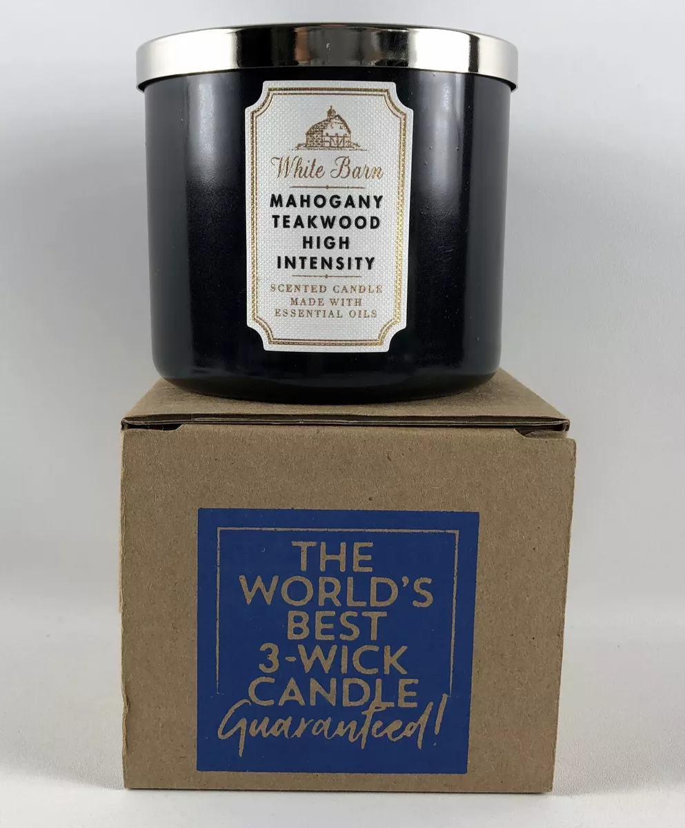 Mahogany Teakwood Candle – Nissa's Scents