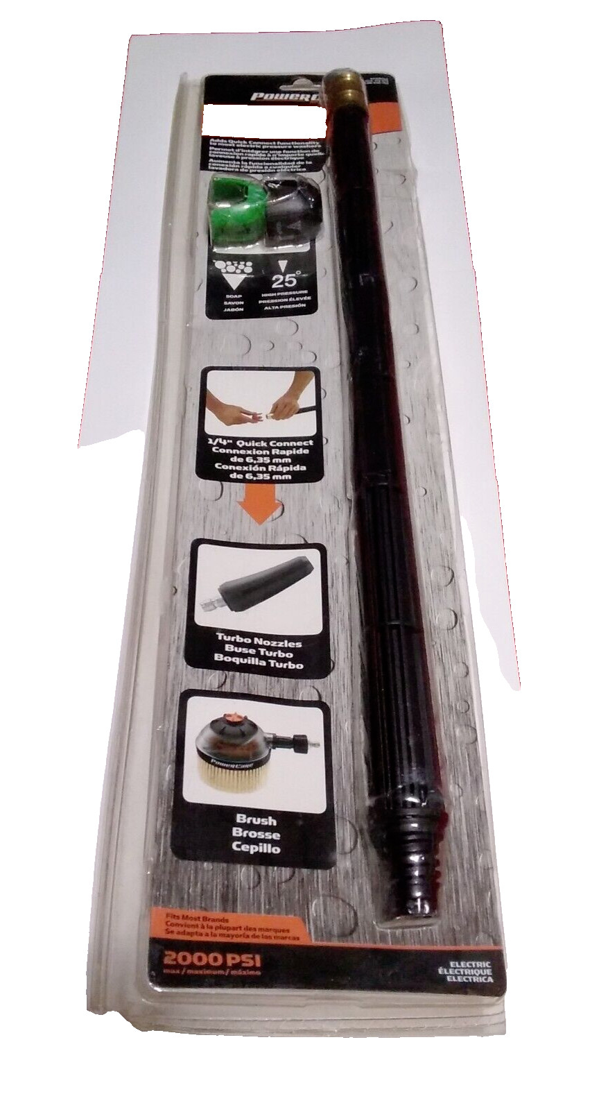 W/4 Adapters & 2 Nozzles