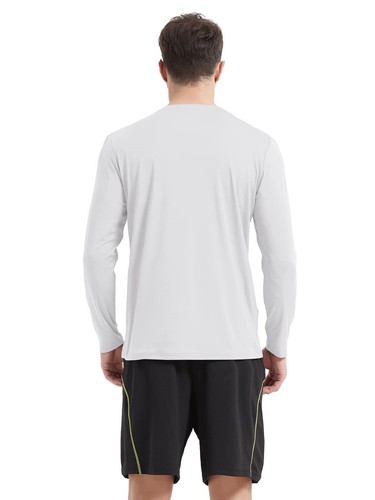 UPF 50+ Men's Sun Protection T-Shirts Long Sleeve Running Fishing Shirts Shirts - Picture 70 of 84