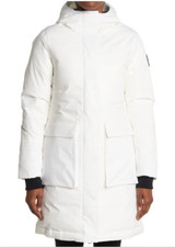 New Lolë Marybeth Jacket In White - Size L #c2179