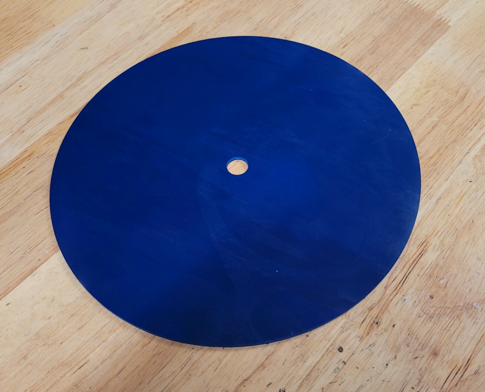 Viton Rubber Gasket Material 9-1/4" inch Disc x 3 mm" - 1 piece Blue