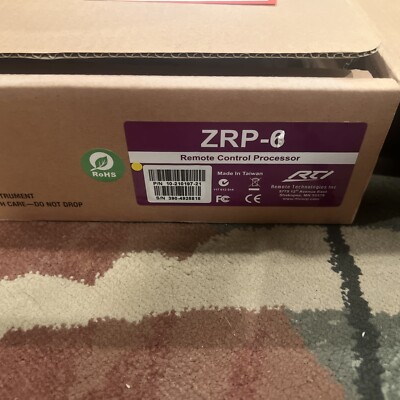 RTI Remote Control Processor ZRP-6 Universal System Wall Mountable  
