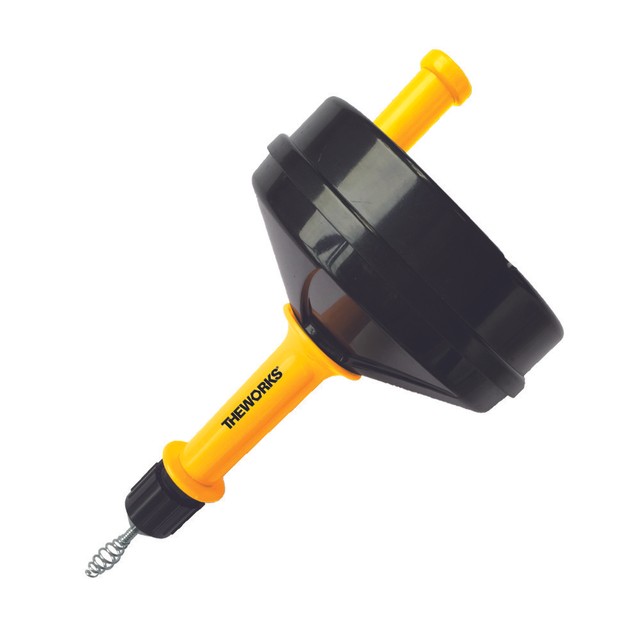 THEWORKS 1/4 in. x 15 ft. Plastic Drain Auger Qty 1 pcs eBay