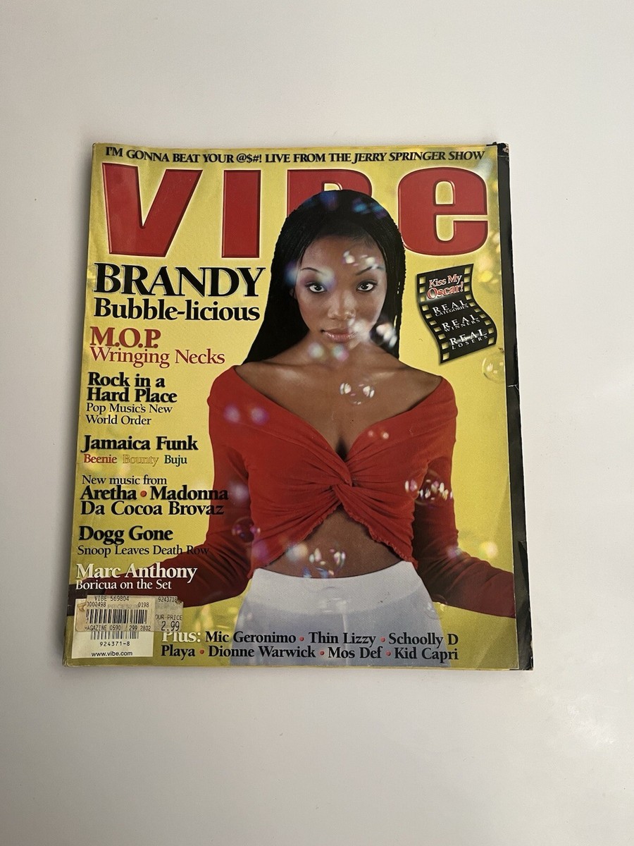 Vibe Magazine April 1998 Brandy ( Cover ) RARE ‼️ | eBay