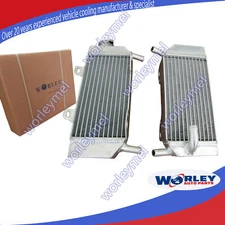 Aluminum Radiator CRF250R CRF250X CRF250 2004-2009 For HONDA Left & Right Sides