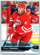 TREVOR CARRICK RC YOUNG GUNS 2016-17 UPPER DECK 16-17 NO 230         34987