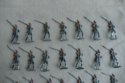 Plats d'étain - Flat tin - Zinnfiguren - Rome antique - 12 soldats