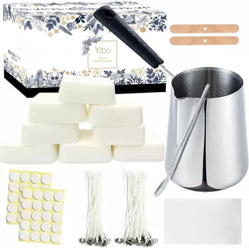 Candle Making Kit for Adults Beginners,Candle Making Supplies Include Soy Wax