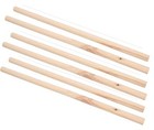 6PK Wooden Bird Perch Canary Budgie Cockatiel Parrot Bird Cage Accessories 19"