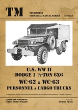 Tankograd 6033 U.s. Wwii Dodge 1 12 Ton 6x6 Wc-62 Wc-63 Personnel Cargo Tru