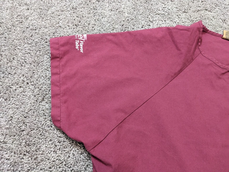 Lote De Colección De 2 Blusa Médica Para Hombre Extra Grande Roja Capstar Sentinel Foto 3 de 4