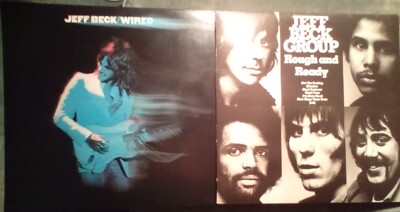 Jeff Beck - Wired / Rough And Ready - 2 LPs - Top Zustand - beide near mint!