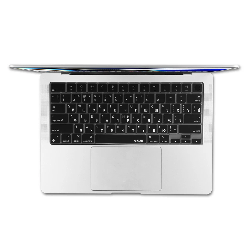 XSKN Russian Silicone Keyboard Cover for Macbook Pro Air 13 14 15 16 M1 M2 M3 M4 - Image 2 of 4