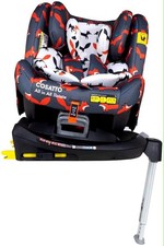 Image of Cosatto All in All Rotate 360° Child Car Seat 0-12Years. Charcoal Mr Fox. £145💥