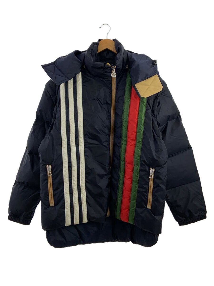 GUCCI 2WAY Down Jacket 50 Nylon NVY 713712 adidas