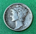 Nice 1945 P Mercury Dime 90% Silver