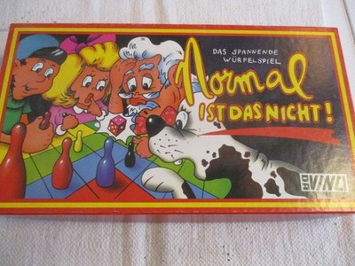 Normal ist das nicht! ein spannendes Würfelspiel für 4 oder auch 3 Personen