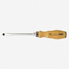 Felo 3.5 x 75mm Wood Handle Slotted Screwdriv...