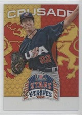 2015 Panini Stars and Stripes Crusade Red 49/99 Hugh Fisher #42 z6b