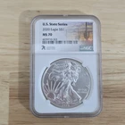 2020 American Silver Eagle S$1 Type 1 US State Series Arizona MS70 NGC