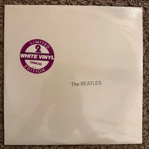 The Beatles White Album Capitol White Vinyl 2 LP Set BRAND NEW