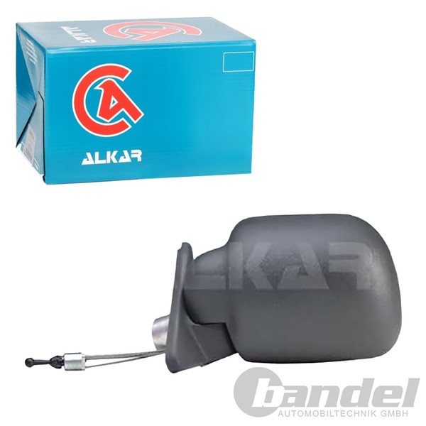 Alkar Manueller AußEnspiegel Konvex Links Passend FüR Renault Rapid | 9201155-image