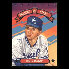 Wally Joyner #GS-2 1992 Donruss Gallery of Stars Kansas City Royals Baseball MLB