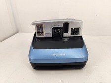 Polaroid One 600 Instant Film 100 mm Camera Blue