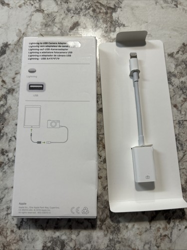 OPEN BOX Apple MD821AM/A Lightning to USB Camera Adapter - 第 2/2 張圖片