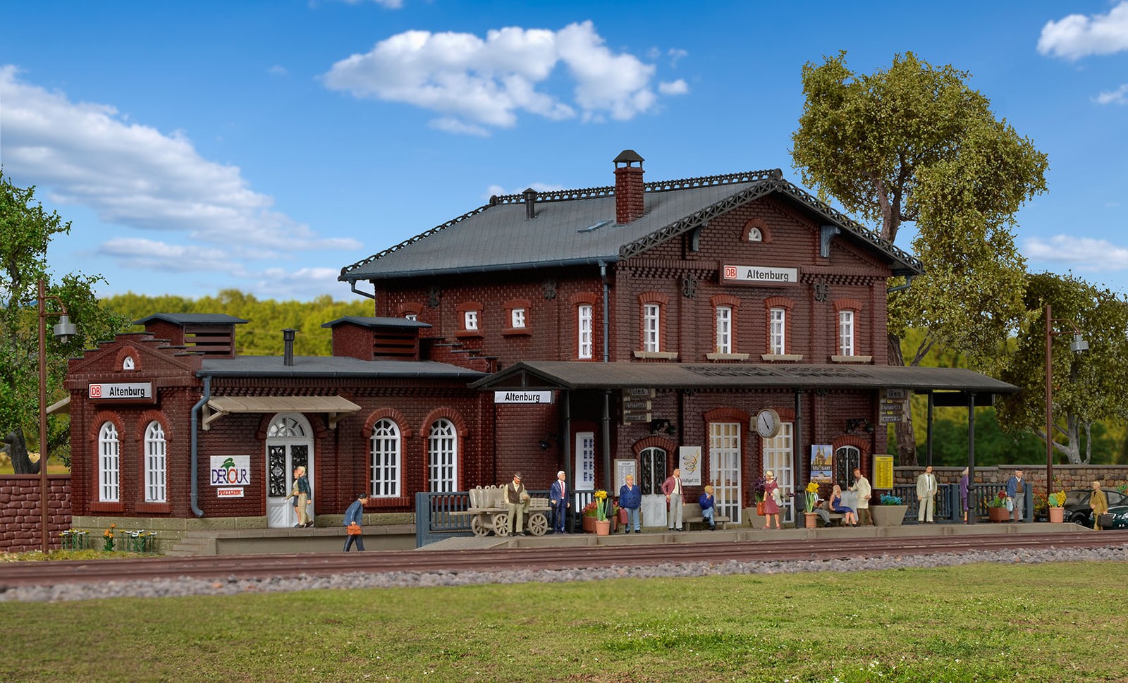 Vollmer 43509 - H0 Station Altenburg - New
